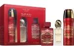 Badee Al Oud Sublime set regalo - 100 ml + Spray profumato 200 ml + Spray per capelli acqua profumata 50 ml