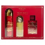 Badee Al Oud Sublime set regalo - 100 ml + Spray profumato 200 ml + Spray per capelli acqua profumata 50 ml