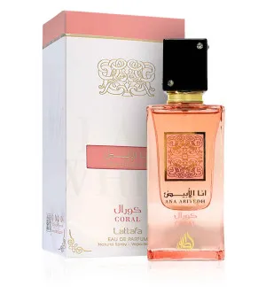Lattafa Ana Abiyedh Coral eau de parfum per donne 60 ml