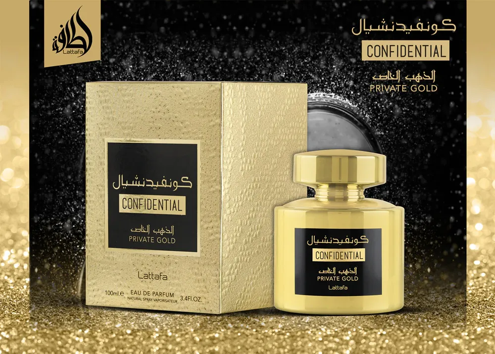 Confidential Private Gold eau de parfum unisex 100 ml