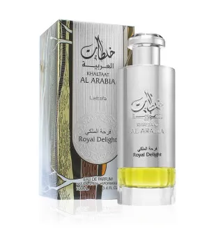 Lattafa Khaltaat Al Arabia Royal Delight Silver eau de parfum per uomo 100 ml