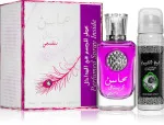 Mahasin Crystal Violet set regalo per donne, eau de parfum 100 ml + deodorante spray 50 ml 100 ml + deosprej 50 ml