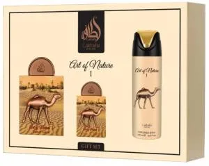 Lattafa Pride Art of Nature I EDP 100 ml + EDP 20 ml + spray per il corpo 200 ml UNISEX