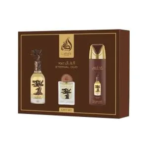 Lattafa Pride Eternal Oud EDP 100 ml + EDP 20 ml + DEO spray 200 ml UNISEX