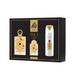 Lattafa Pride Tharwah Gold EDP 100 ml + EDP 20 ml + spray per il corpo 200 ml UNISEX