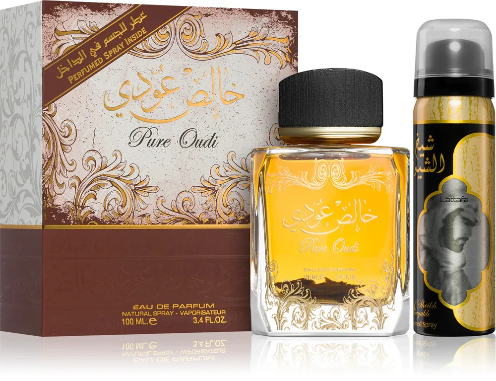 Pure Oudi set regalo unisex eau de parfum 100 ml + deospray 50 ml