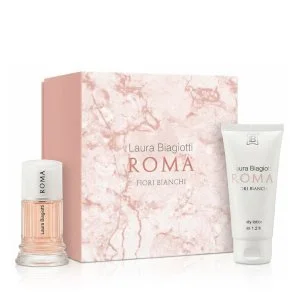 Laura Biagiotti Roma Fiori Bianchi Eau de Toilette da donna 25 ml + BL