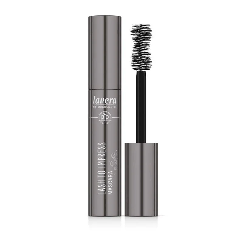 Lavera Mascara Lash to Impress (13 ml) - nero - volume e nutrimento senza sbavature