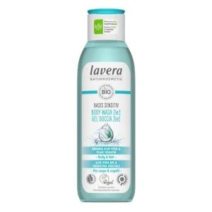 Lavera Basis Sensitive Docciaschiuma corpo e capelli 2 in 1 250 ml - anche per pelli sensibili