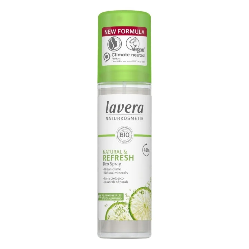 Lavera Deodorante spray Refresh - lime (75 ml) - protezione fino a 48 ore