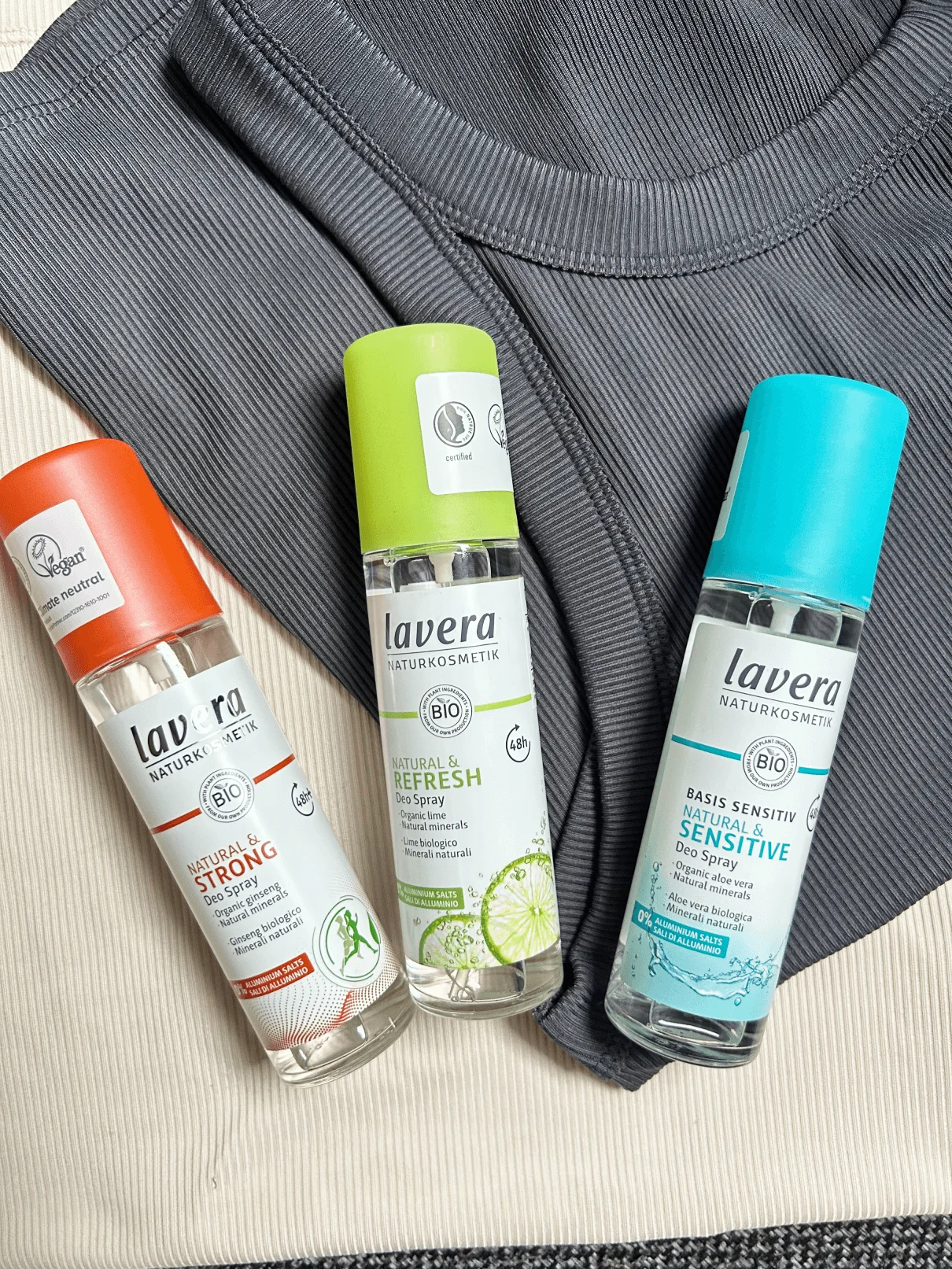 Lavera Deodorante spray Refresh - lime (75 ml) - protezione fino a 48 ore