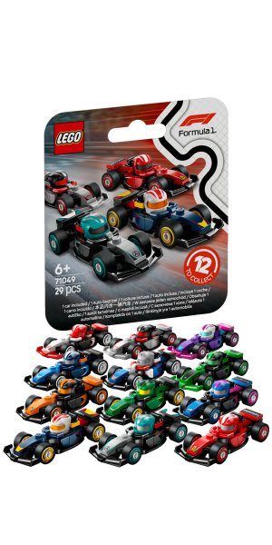 Minifigure 71049 Auto da corsa F1® da collezione