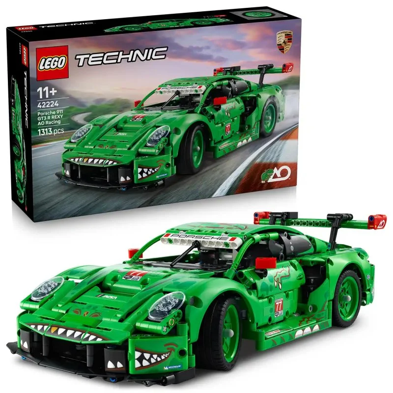 Technic 42224 Auto Porsche 911 GT3 R REXY di AO Racing