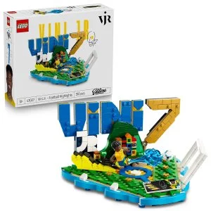 LEGO® Editions 43027 Vini Jr. – Momenti stellari del calcio
