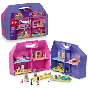 LEGO® Friends 42697 Valigetta creativa e casa delle bambole