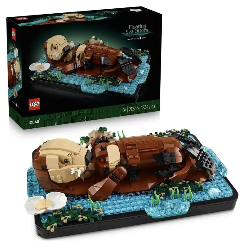 Ideas 21366 Lontre marine galleggianti