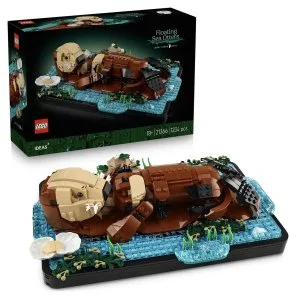 LEGO® Ideas 21366 Lontre marine galleggianti