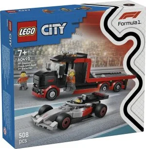 LEGO® City 60493 Camion da esposizione F1® con auto da corsa Audi F1®