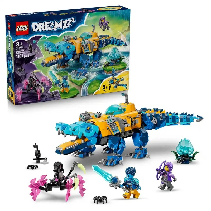 DREAMZzz™ 71512 Sottomarino coccodrillo