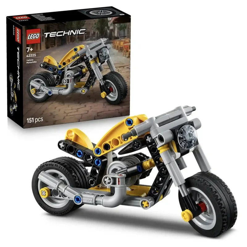 Technic 42225 Moto gialla