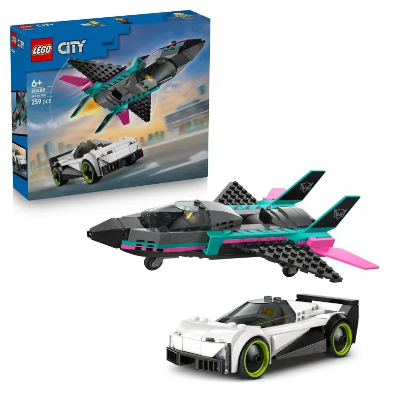 City 60489 Jet contro auto
