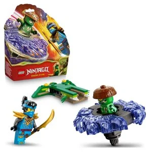 LEGO® NINJAGO® 71849 Nya vs. spinner della creatura mutante