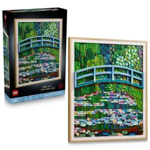 LEGO® Art 31220 Claude Monet – Il ponte sullo stagno delle ninfee