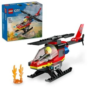 LEGO® City 60411 Elicottero di soccorso dei pompieri