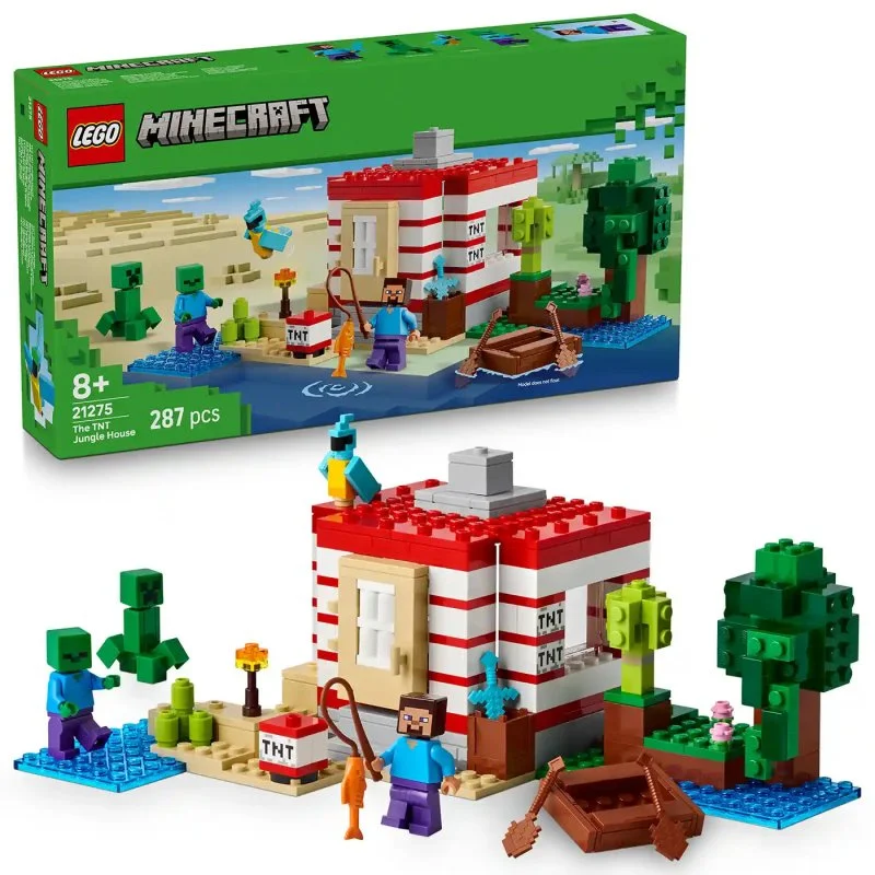 Minecraft® 21275 Casa TNT nella giungla