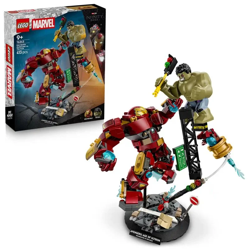 ǀ Marvel 76343 Scontro epico: Hulkbuster contro Hulk
