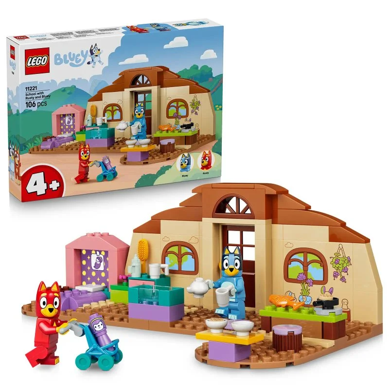 Bluey 11221 Rusty, Bluey e la scuola