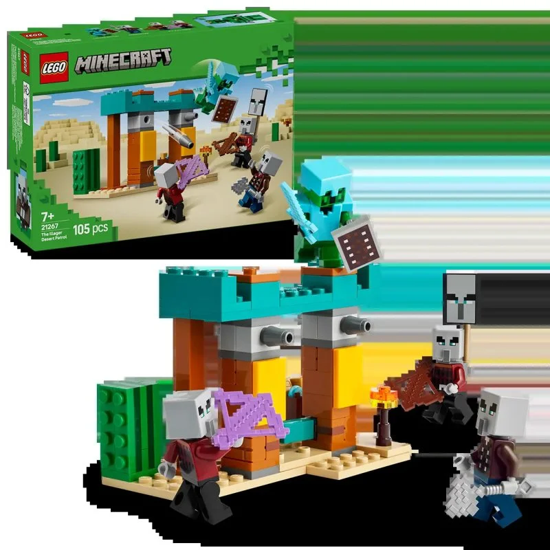 Minecraft® 21267 Pattuglia dei Predoni del Deserto