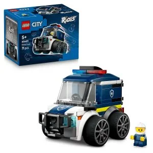 LEGO® City 60481 Macchinine – Furgone della Polizia