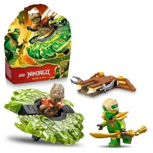 LEGO® NINJAGO® 71850 Lloyd contro lo spinner del mostro terrestre
