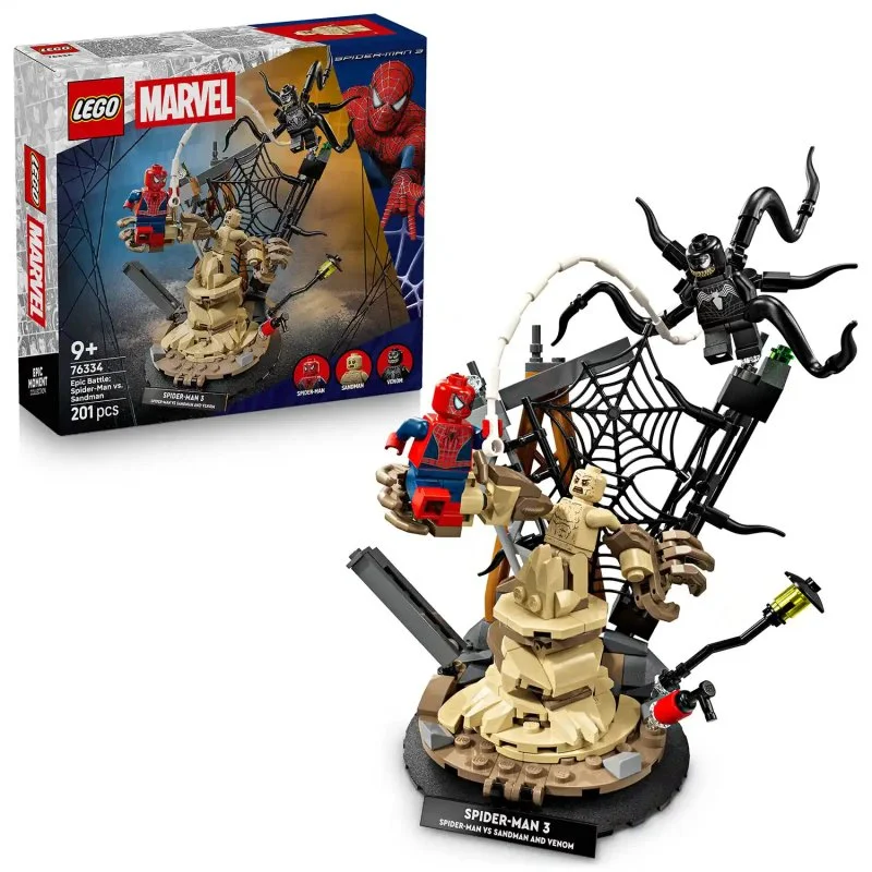 ǀ Marvel 76334 Scontro epico: Spider-Man vs. Sandman