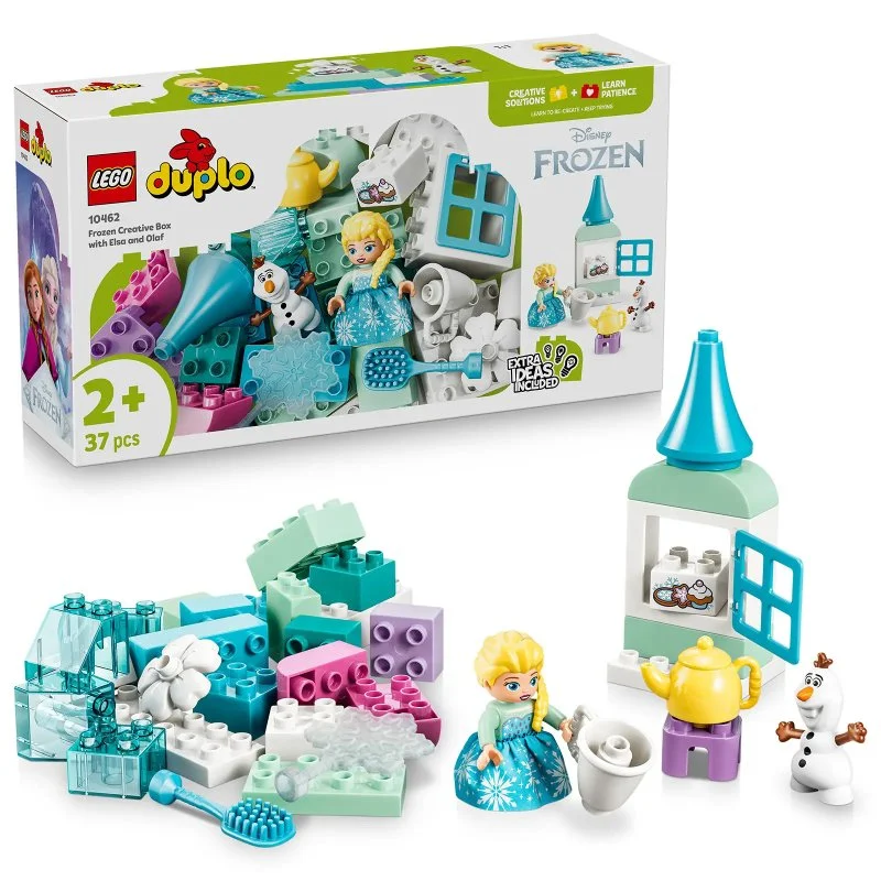 DUPLO® 10462 Il Regno di Ghiaccio: Scatola creativa con Elsa e Olaf