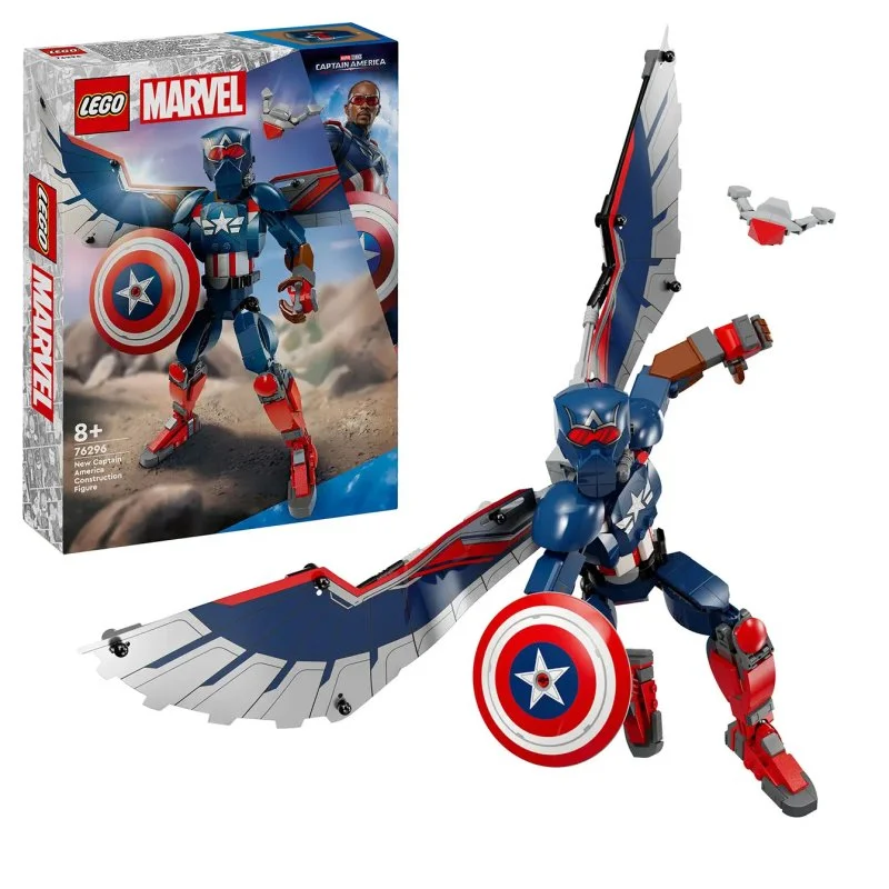 Marvel 76296 Figura da costruire: Nuovo Capitan America