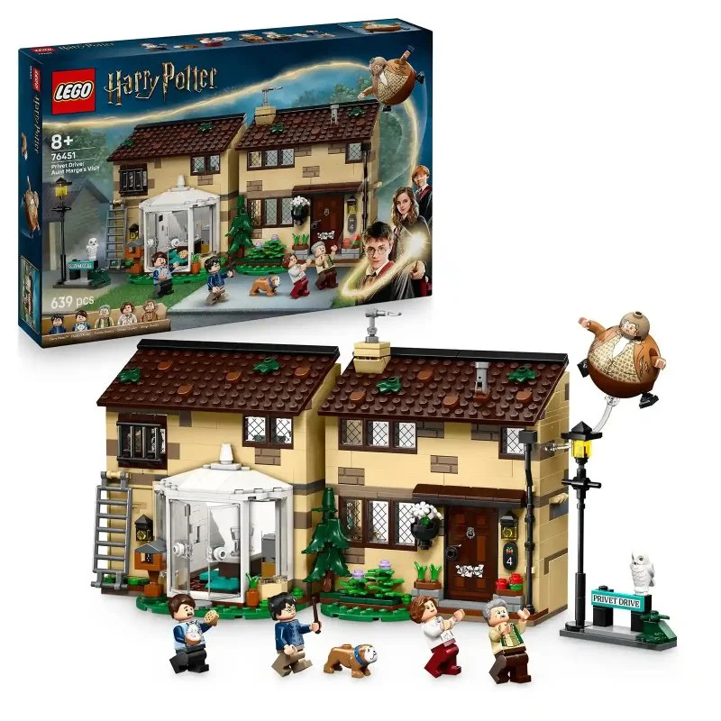 Harry Potter™ 76451 Privet Drive: La visita di zia Marge