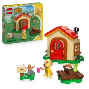 LEGO® Animal Crossing™ 77058 Goldie e la sua casa accogliente