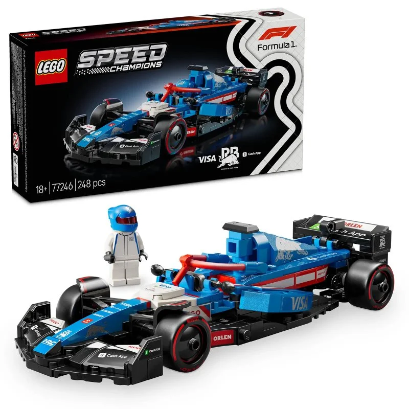 Speed Champions 77246 Auto da corsa Visa Cash App RB VCARB 01 F1®