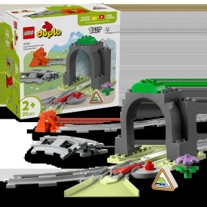 LEGO® DUPLO® 10425 Galleria ferroviaria e binari – set di espansione