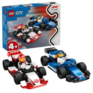 LEGO® City 60464 Auto da corsa di F1® Williams Racing e Haas F1®