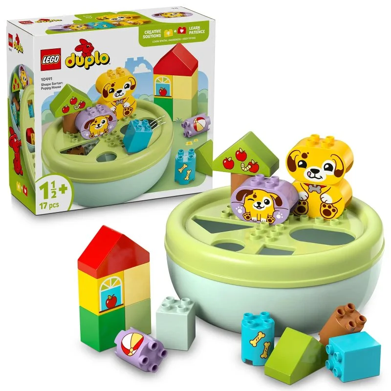 DUPLO® 10441 Ordinamento delle forme: Casetta per cuccioli