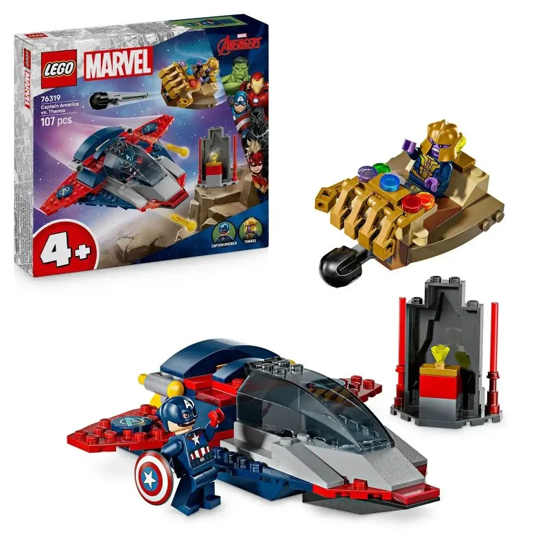 ǀ Marvel 76319 Capitan America contro Thanos