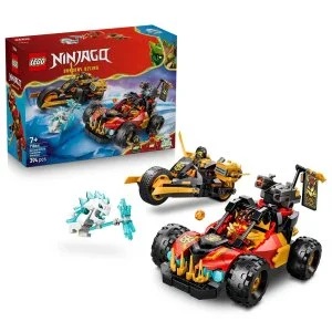 LEGO® NINJAGO® 71864 Veicoli combinabili di Kai e Cole