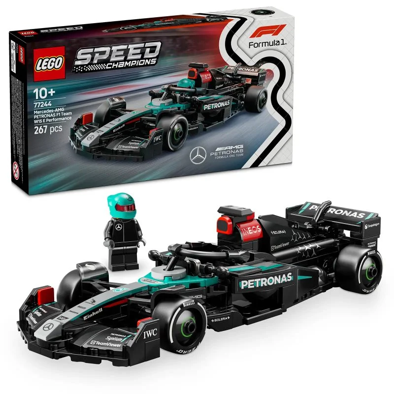Speed Champions 77244 Auto da corsa Mercedes-AMG F1® W15