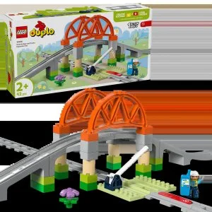 LEGO® DUPLO® 10426 Ponte ferroviario e rotaie – set di espansione