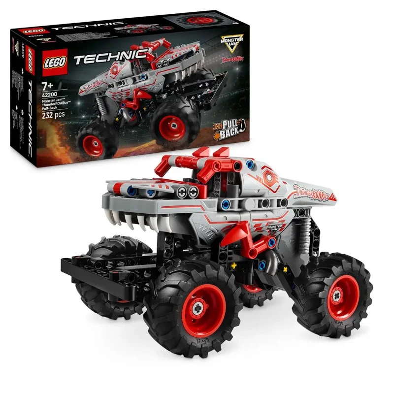 Technic 42200 Monster Jam™ ThunderROARus™ con motore pull-back