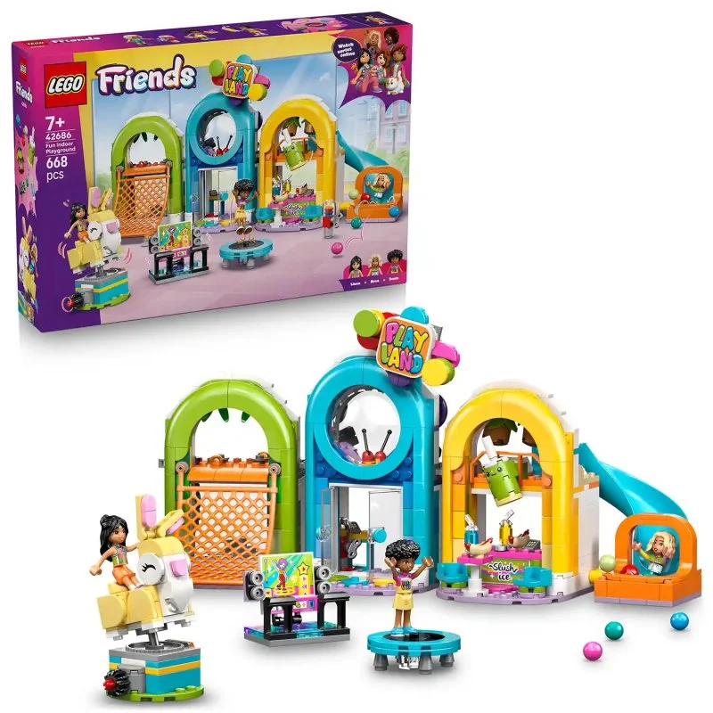 Friends 42686 Divertente parco giochi al coperto