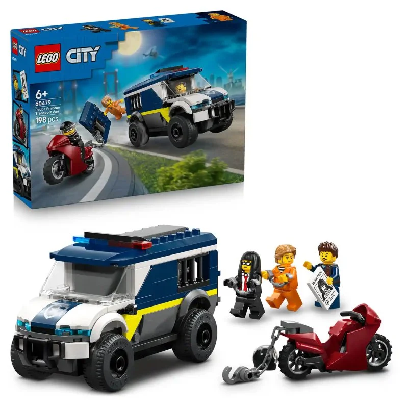 City 60479 Furgone della polizia per il trasporto dei prigionieri